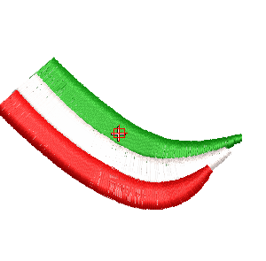 Figura Colores Bandera de Italia