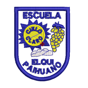Escuela Cielo Claro Elqui Paihuano (CON APLICACIÓN O APLIQUÉ)